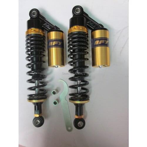 Universial 7mm spring 330mm motorcycle AIR/NITROGEN shock absorber for YAMAHA XJR400 HONDA CB400/SF VTEC CX500 KAWASAK W800