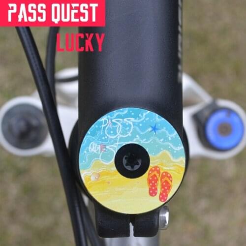 Bicycle Headset Ultralight 6g Aluminum Alloy Bike Headset Mountain Road MTB Bike Top Cap Fit On 1-1/8 Fork The lid