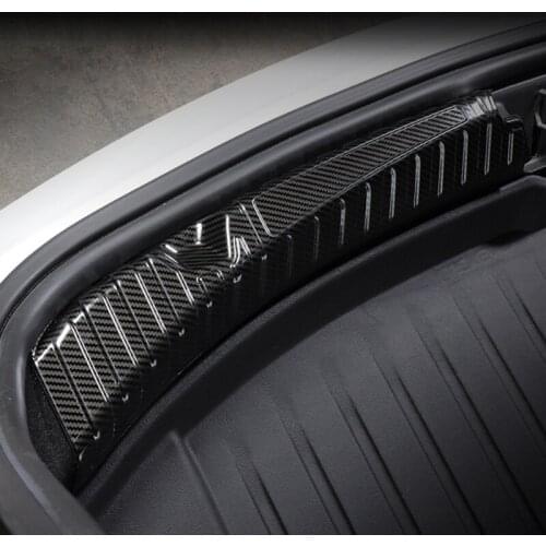 Stainless Steel Trunk Inner Guard for Tesla Model 3 2017-2020 Car Inner Rear Bumper Guard Plate Cover Trim 23GC
