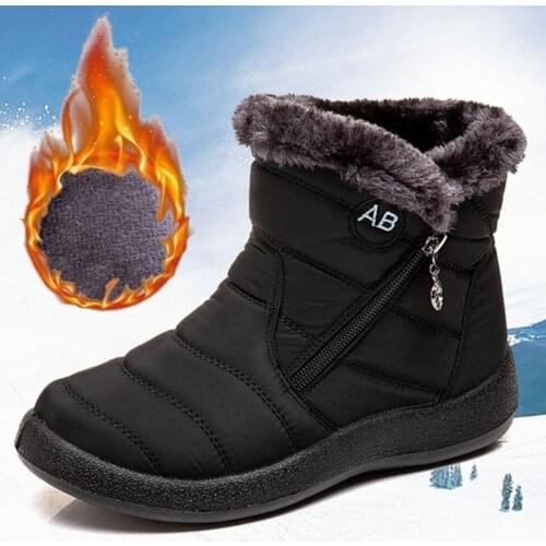 Winter Men Hiking Shoes Snow Anti-Skid Boots Women Fashion Warm Boots Casual Lightweight Ankle Sports Shoes Outdoor Sports Shoes