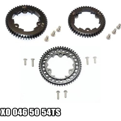 GVM Hardened steel main tooth gearbox gear FOR TRAXXAS 1/10 MAXX 89076-4 (M1.0) 46T /50T/54T 1PCS