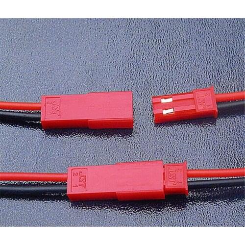 10 Pcs/lot Male Female Connector Plug Cable For RC Battery Wholesale 100mm