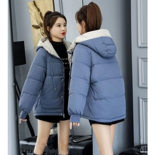 2019 New Brand Womens Down Cotton Coat High Quality Light Jacket Women Lightweight Portable WindBreaker Feather Outwear BPY029