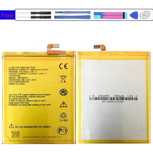 4000mAh Battery 466380PLV For ZTE BLADE A610 A610C A610T BA610C BA610T