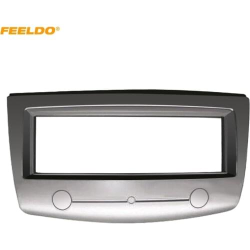 FEELDO Car Stereo Radio Fascia Plate Panel Frame For Proton Gen II 2006-2010 1Din Dashboard Installation Mount Kit