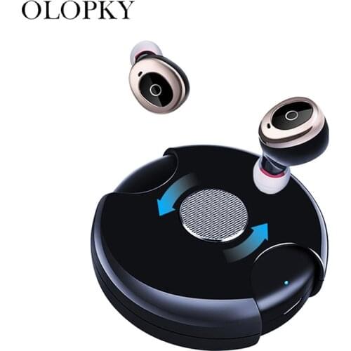 Bluetooth Earphone In Ear Wirelsess Sport Fitness Headset IPX7 Waterproof Bluetooth Earbuds With Charging Box For Iphone Xiaomi