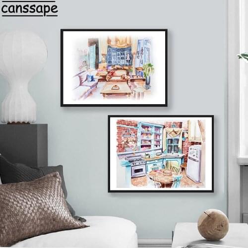 Canssape Wall Paintings For The Kitchen