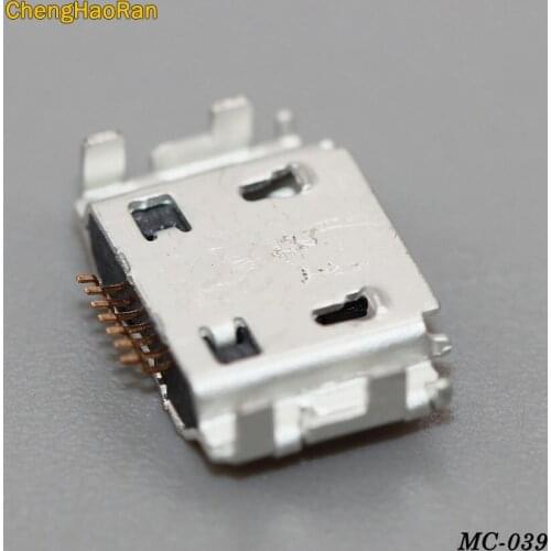 ChengHaoRan Micro USB Jack Connector Female 7 pin For samsung I9000 S8000 S5630C S5620 S5660 I8910 I9003 I9008 I9020