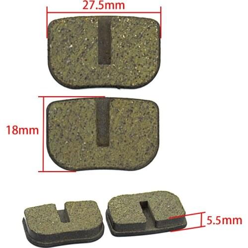 Disc Brake Shoe Pad For 47 49cc mini dirt bike minimoto pocket bike baby kid crosser mini-gas scooters