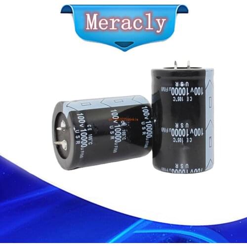 20PCS-2PCS Electrolytic capacitor 100V 10000UF 10000UF 100V 35*50MM new