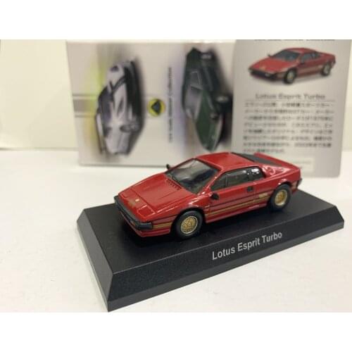 1/64 KYOSHO Lotus Esprit Turbo Collection of die-cast alloy car decoration model toys