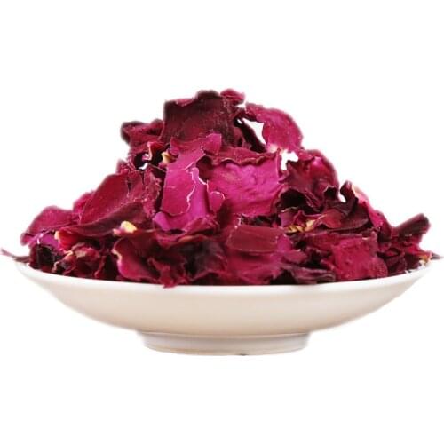 Bath Rose Petals Freeze-dried Edible Roses Microwave Dried Yunnan Double Petals Red Rose Bath Spa Pingyin Rose Petals