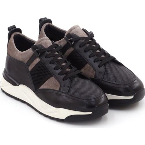 Mens Sneaker 2021 Fashion Genuine leather Sports Shoes High Quality Comfortable Sneakers Made in Turkey - Step By Step