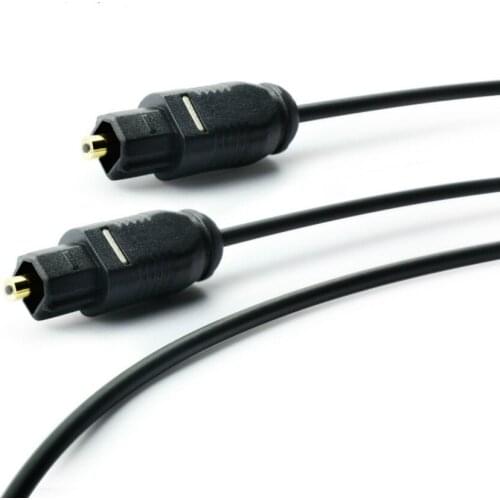 2016 New Gold Plated Digital Audio Optical Optic Fiber Cable Toslink SPDIF Cord