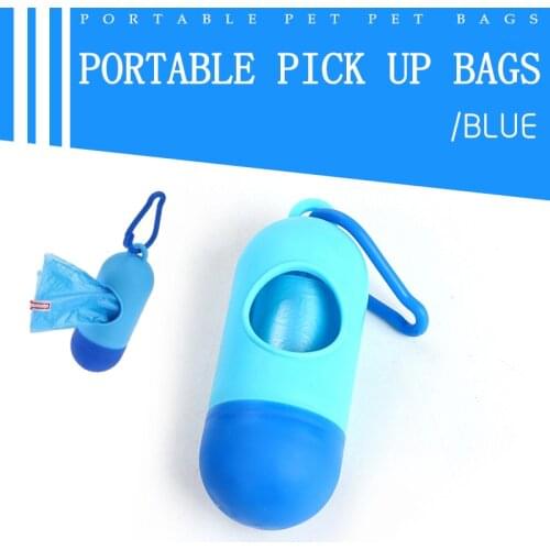 Pet Dog Poop Bag Dispenser Waste Bags Biodegradable Pet Puppy Dog Waste Poop Bags Random Color Dog Products