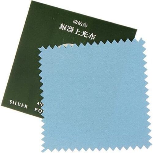 Jewelry Tools 5pcs Wipe Silver Ornaments Cloth Silver Jewelry Polishing Cloth Cleaning Cloth Useful