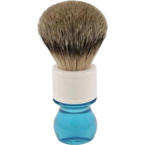 Yaqi 24mm Aqua Highmountain Silvertip Badger Hair Shaving Brush