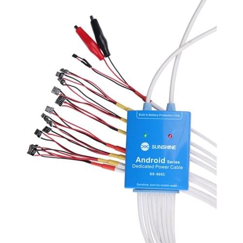 SS-905C Power Supply Cerrent Testing Cable For Samsung Huawei Xiaomi Oppo Android Boot Line Phone Power