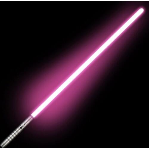 RGB Lightsaber Duel Fight Metal Handle 11 Changing Color 2 Sets Soundfonts Force FX Blaster Saber Juguetes Good Toys Gift