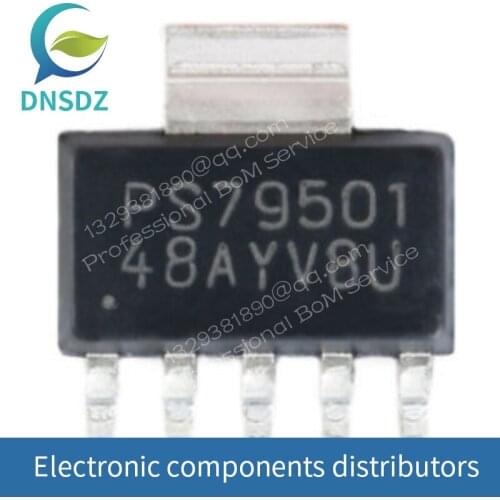 TPS79501DCQR TPS79501 SOT-223-6 500mA Low dropout linear regulator 100%New 10Pcs