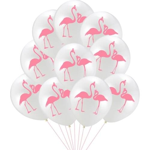 12inch Summer Party Balloons Latex Flamingo Bikini Printed Balloons Summer Birthday Party Decorations Hawai Party Decoration