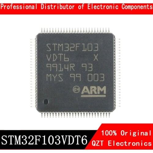 5pcs/lot new original STM32F103VDT6 STM32F103 LQFP100 microcontroller MCU In Stock