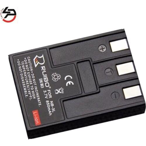 Laipuduo 7.4v 850mah 100% brand new Replacement Camera Battery For Canon SD10 SD20 SD100 SD110 SD500 SD550 D30 L L2 30 30A 600