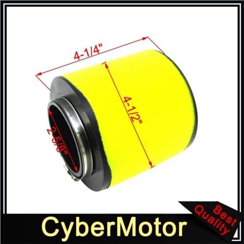 ATV Yellow Air Filter For Honda TRX300 TRX300FW TRX450S TRX450ES TRX450FE TRX450FM Quad 4 Wheeler
