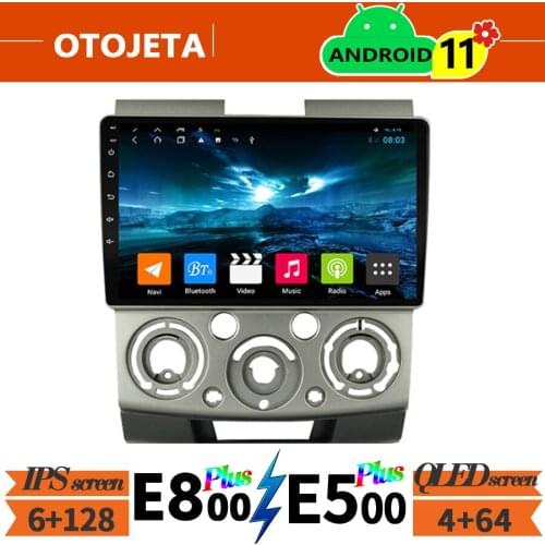 Android 11 Car GPS Radio For Ford Everest Ranger 2006-2010 Mazda BT-50 BT 50 Multimedia Video Player Navigation Head Unit NO DVD