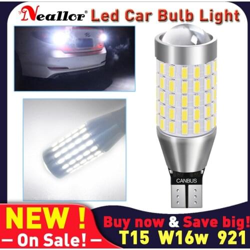 W16w T15 921 Led Canbus 12v 912 Bulbs On Car Auto Center Brake Diode Lamps Back Up Reverse Lights For Mazda cx5 cx3 6 gg gh 3 bk