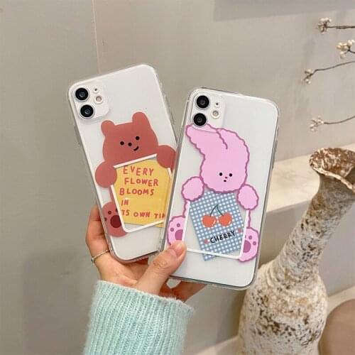 Phone case mobile shell for iphone11 XR XS 7/8/SE 2020 11pro Xs 7p/8plus X/Xs 12 12pro/max 12mini ins cute girl cartoonlovers