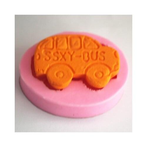 FM468 Silicone double sugar cake mould soap mould silicone 3 d die lace die BUS
