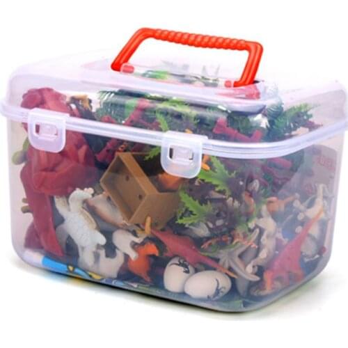 90pcs Dinosaur Toy Figure Activity Play Mat & Trees Realistic Dinosaur Playset Dropship