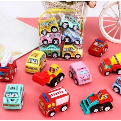 Mini Boy Coasting Toy Car Models Construction Vehicle Car Model Educational Toys For Children Gift
