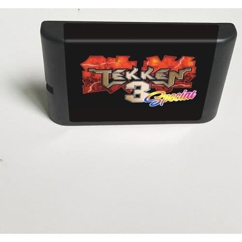 Tekken 3 Special - 16 Bit MD Game Card for Sega Megadrive Genesis Video Game Console Cartridge