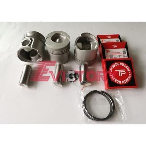 For SUMITOMO ISUZU 3KR2 water pump rebuild kit gasket cylinder liner piston ring bearing set