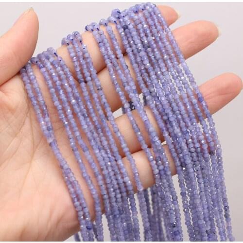 Hot Selling Natural Stone Bead Section Tanzanite Stone Small Beads For DIY Jewelry Making Necklace Bracelet Earrings Accessory