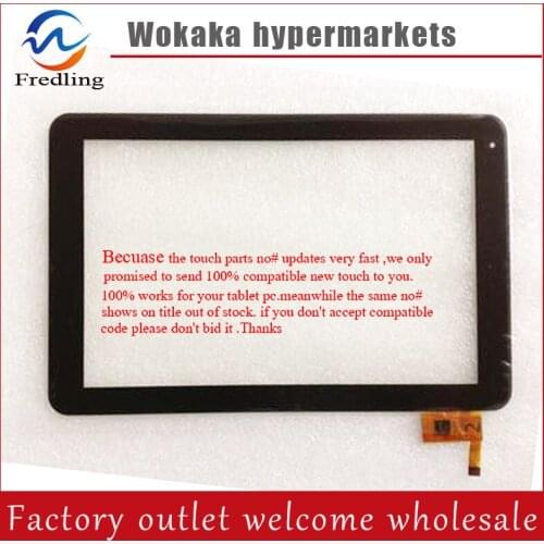 New 10.1inch Prestigio PMP5101C_QUAD RS1OF207_V1.1 CTP101072-06-184203b 101072-01A-V1 Touch screen digitizer glass touch panel