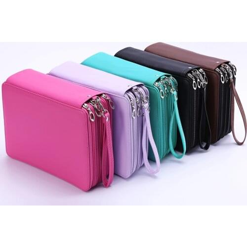 184 Holes Penal Big School Pencil Case for Girls Boys Pen Box Large 4 Layers Pencilcase Multi Cartridge Bag Stationery Pouch Kit