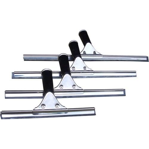 35CM Clean Glass Wiper Stainless Steel Glass Squeegee Glass Scraper Glass Wiper for Shower Door Glass Tile Room Windows