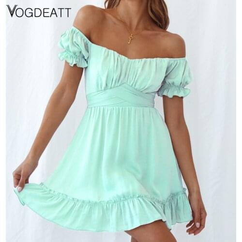 VOGDEATT Loose Summer Dresses