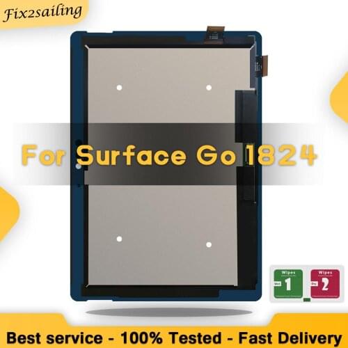 10 Inch New Tablet LCD For Microsoft surface Go 1824 lcd display touch screen glass sensor digitizer tablet assembly