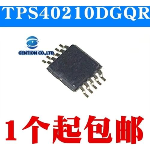 10PCS IC MSOP10 TPS40210DGQR TPS40210 40210 controller in stock 100% new and original