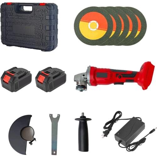 125MM Brushless Electric Angle Grinder Cutting Machine Power Tool 15000mah Lithium-Ion Battery Handheld Polishing Machine