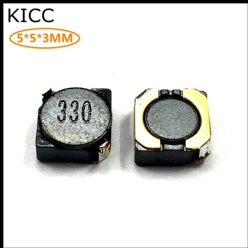4D28 33UH 330M 330 inductor 5*5*3 Chip Power Shielding inductance 10Pcs