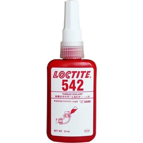50ml Loctite 542 Glue Pipe Thread Sealant Household Pipe Sealing Anaerobic Adhesive Locking Glue