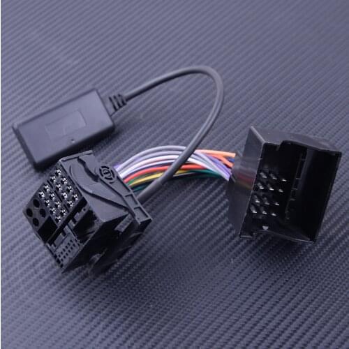 Car 5-12V Bluetooth Handsfree Audio Radio Music Adapter AUX In Cable Fit For BMW E39 X5 E53 X3 E83 Z4 E85 Accessories