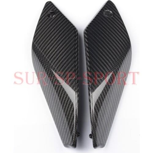Side Mid Frame Cover Panel Trim Cowl Fairing Carbon Fiber For KTM DUKE 690 2012-2015 Full Carbon Fiber 100% Twill