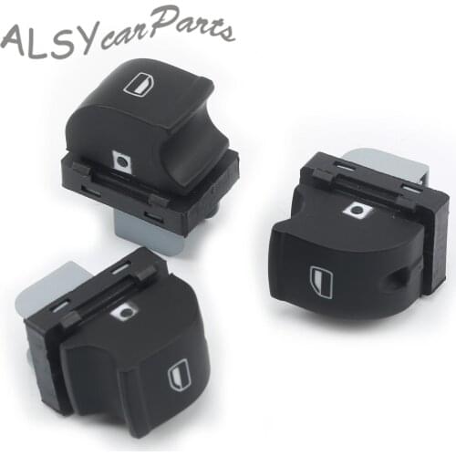 Electric 12V 4Pins Window Lifter Switch Buttons 4F0 959 855 V10-73-0015 For Audi A3 S3 A6 Allroad Quattro Q7 RS6 Vehicle Door