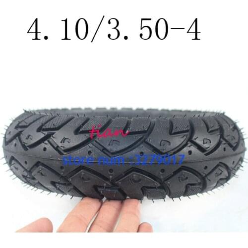 Hot Sale New 4.10/3.50-4 Tyres and Inner Tube Fit Electric Tricycle, Trolley,Electric Scooter,warehouse Car 10 Inch Pneu